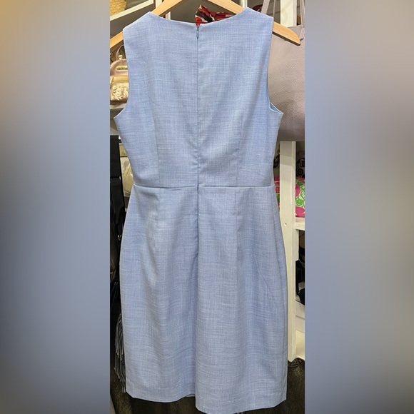 Banana Republic - NWOT - Classic summer dress! Soft blue, all occasions! Size 4 - Picture 2 of 4